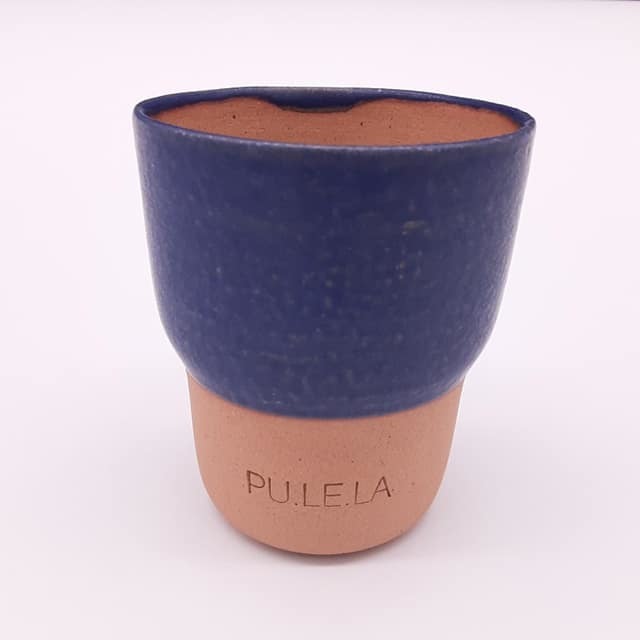 【PU.LE.LA】milk cup（Blue）